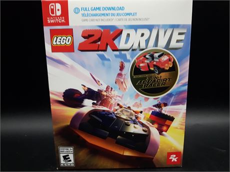 SEALED - LEGO 2K DRIVE - SWITCH