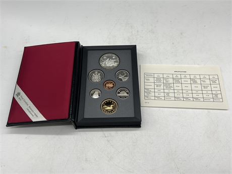 1989 RCM UNCIRCULATED DOUBLE DOLLAR SET - CONTAINS SILVER