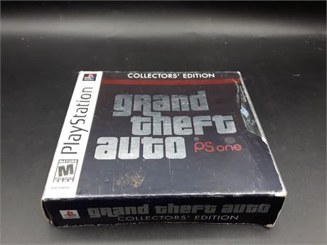 GRAND THEFT AUTO COLLECTORS EDITION - VERY GOOD CONDITION - PLAYSTATION ONE