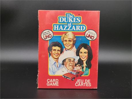 NEW VINTAGE UNO DUKES OF HAZZARD CARD GAME