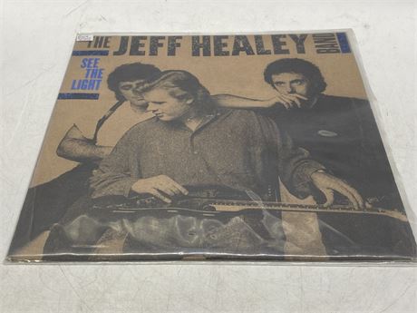 THE JEFF HEALEY BAND - SEE THE LIGHT (Rare texture sleeve) - EXCELLENT (E)