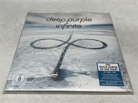 SEALED - DEEP PURPLE - INFINITY 2LP & DVD