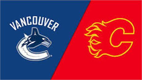 2 TICKETS - VANCOUVER CANUCKS VS CALGARY FLAMES (SAT. MARCH 23RD @ 7:00PM)