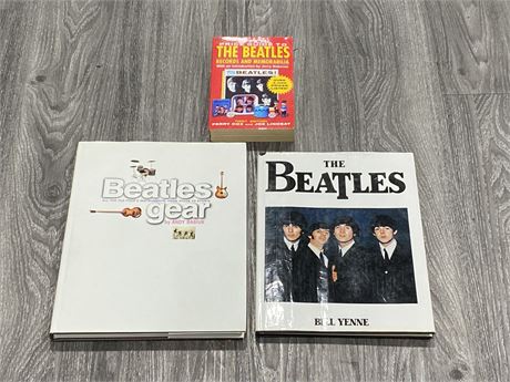 3 COLLECTABLE BEATLES BOOKS