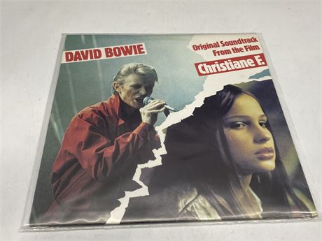 DAVID BOWIE - ORIGINAL SOUNDTRACK FROM THE FILM CHRISTIANE F. - MINT (M)