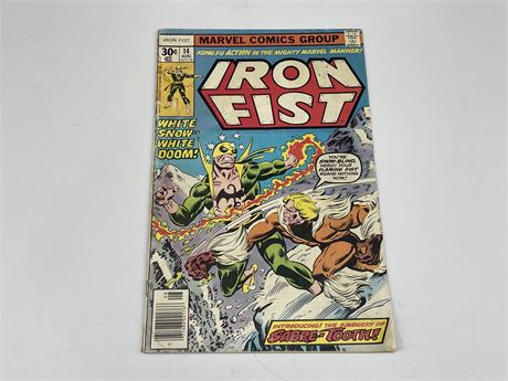 IRON FIST #14 (FIRST APP. SABRE TOOTH)