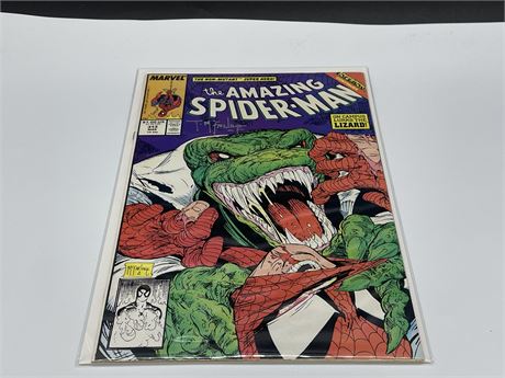 SIGNED THE AMAZING SPIDER-MAN #313