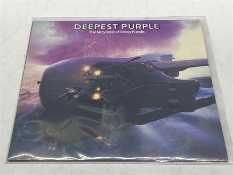 DEEPEST PURPLE - THE VERY BEST OF DEEP PURPLE - VG (scratched)