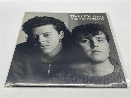 TEARS FOR FEARS - SONGS FROM THE BIG CHAIR - VG+