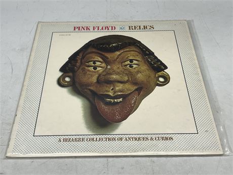 PINK FLOYD - RELICS - A BIZARRE COLLECTION OF ANTIQUES & CURIOS - NEAR MINT (NM)
