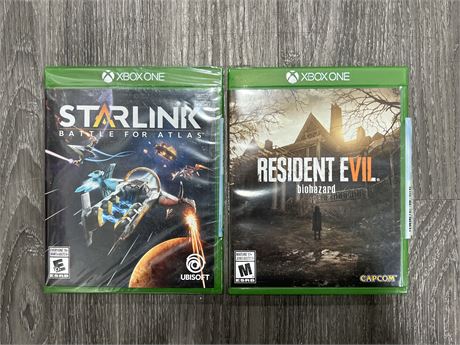 2 XBOX ONE GAMES - STAR LINK IS SEALED