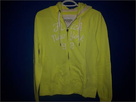 ABERCROMBIE & FITCH NY - WOMAN'S HOODIE (LARGE SIZE) - LIKE NEW