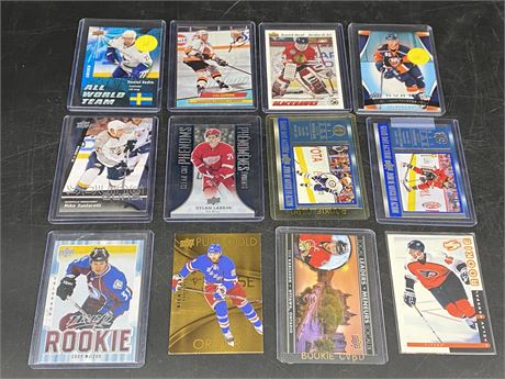 12 MISC. NHL CARDS