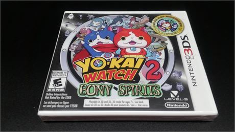 BRAND NEW - YO-KAI WATCH 2 BONY SPIRITS (3DS)