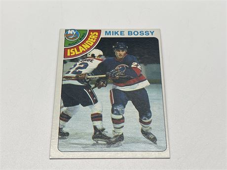 MIKE BOSSY ROOKIE CARD