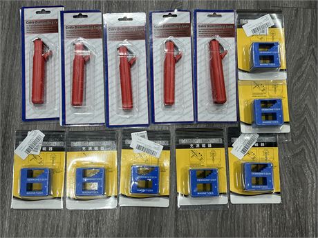 (NEW) CABLE DISMANTLING TOOLS & NEW MEGNETIZERS / DEMAGNETIZERS