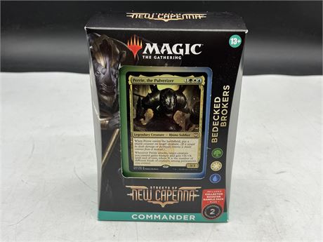 SEALED MAGIC STREETS OF NEW CAPENNA COMMANDER BOX