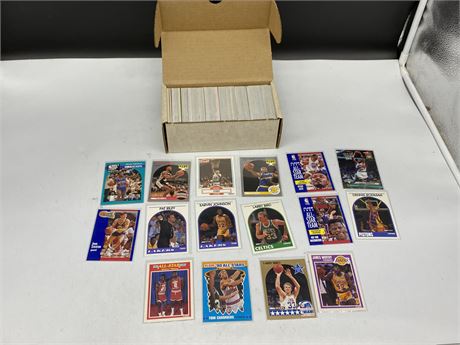 APPROX 400 NBA CARDS MOSTLY 90s - INCLUDES ROOKIES & STARS