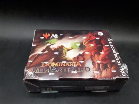 SEALED - MAGIC THE GATHERING DOMINARIA REMASTERED COLLECTORS BOOSTER BOX