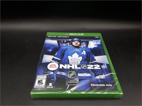 SEALED - NHL 22 - XBOX ONE / XBOX SERIES X