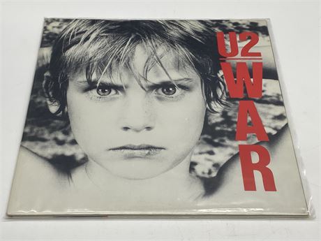 U2 - WAR - NEAR MINT (NM)