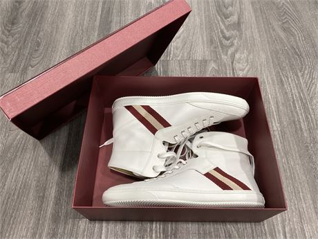NEW BALLY HIGH TOPS - SIZE 11