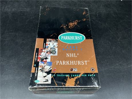 FACTORY SEALED 91’ PARKHURST SERIES 1 WAX BOX (36 PACKS PER BOX)
