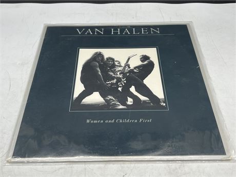 VAN HALEN - WOMEN & CHILDREN FIRST - VG+