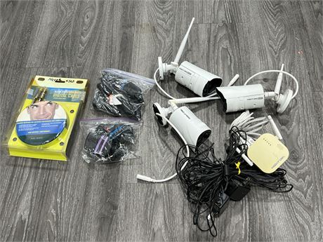 NIGHT OWL SECURITY CAMERA SYSTEM - WORKS WELL