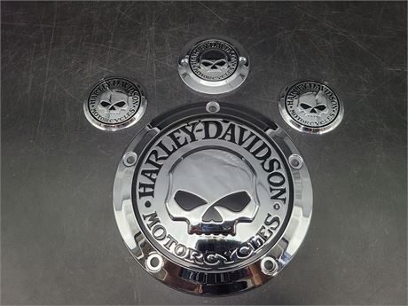 HARLEY DAVIDSON SKULL DERBY COVER AND OTHERS