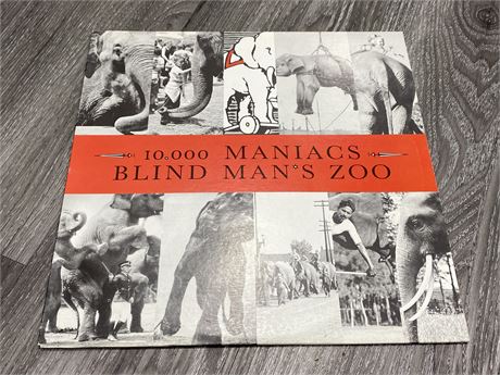 10,000 MANIACS BLIND MANS ZOO - EXCELLENT CONDITION