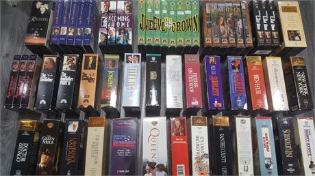 34 VHS BOX SETS COLLECTION