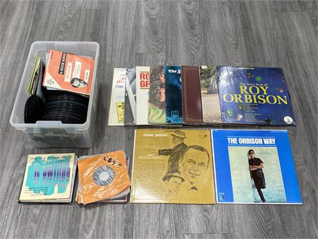 LOT OF RECORDS - CONDITION VARIES / AS IS