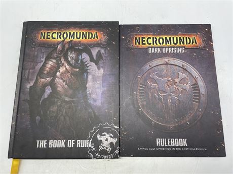 WARHAMMER NECROMUNDA THE BOOK OF RUIN AND RULE BOOK