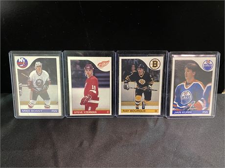 4 - 85’ NHL CARDS