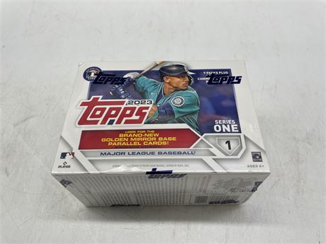SEALED 2023 MLB TOPPS SERIES ONE CARD BOX