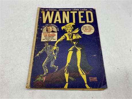 WANTED COMICS OCT. 1950