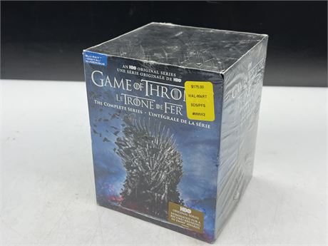 SEALED GAME OF THRONES BLU RAY COMPLETE SERIES