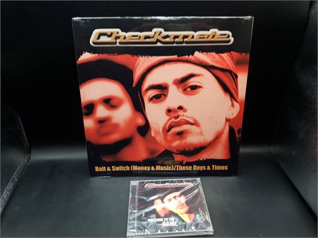 SEALED - CHECKMATE VINYL & MUSIC CD