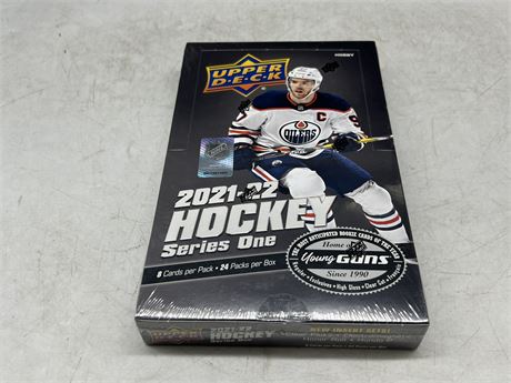 SEALED UD NHL 2020/21 SERIES 1 HOBBY BOX
