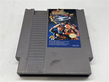 BACK TO THE FUTURE 2 & 3 - NES