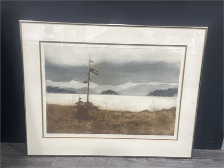 DOUG FORSYTHE SILVER WATERS SIGNED NUMBERED PRINT 30”x23”