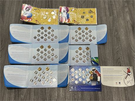 8 COIN SETS
