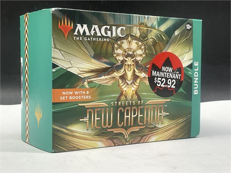 SEALED MAGIC THE GATHERING STREETS OF NEW CAPENNA BUNDLE BOX