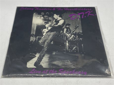UK PRESS JOHNNY THUNDERS & THE HEARTBREAKERS - D.T.K. - VG+ (slightly scratched)