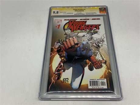 CGC 9.8 YOUNG AVENGERS #1 SIGNED BY ARTIST JIM CHEUNG
