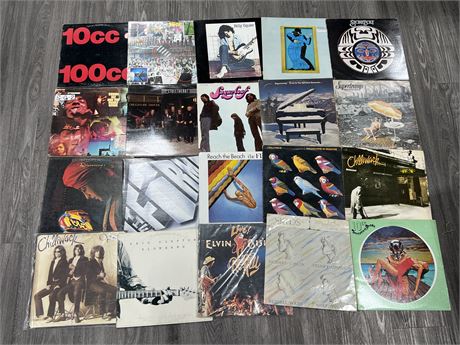 20 MISC RECORDS - CONDITION VARIES