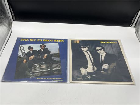 2 BLUES BROTHERS RECORDS - NEAR MINT (NM)