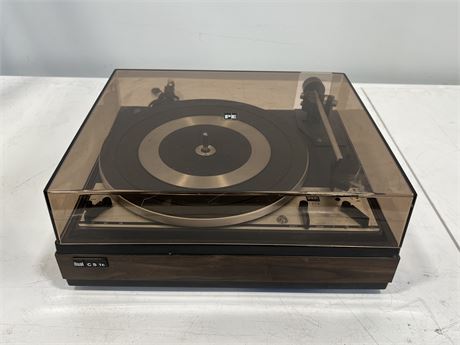 VINTAGE DUAL TYPE CS 16 RECORD PLAYER - LIGHTS UP