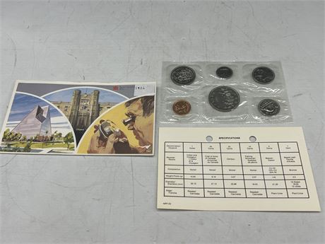 1984 RCM UNCIRCULATED COIN SET